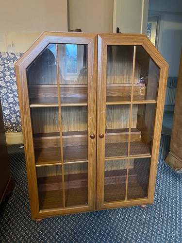 Two door display cabinet - two,