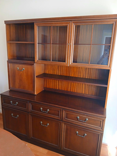 Wood glass display cabinet - display,