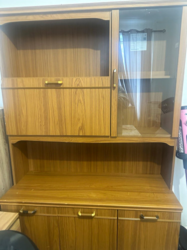 Brown wood freestanding - brown,