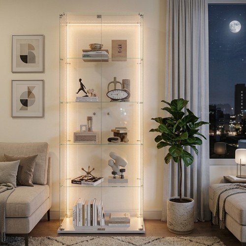 Glass display cabinet - cabinet, with