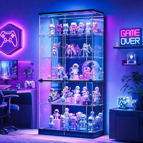 Glass display cabinet - with, rgb