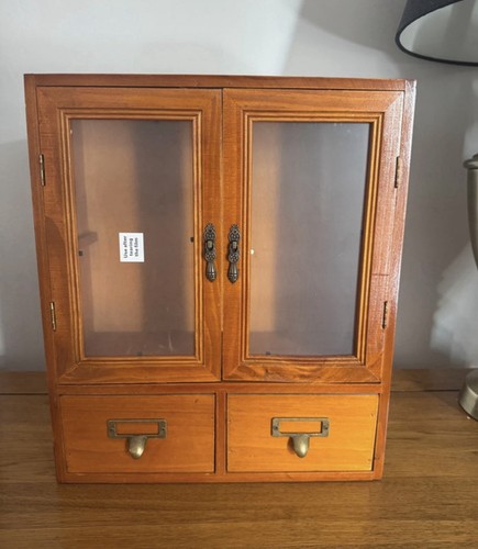 Wooden display cabinet glass - cabinet,