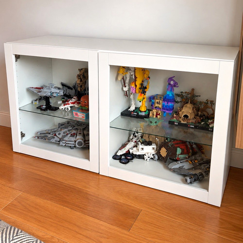 Ikea modern white - ikea, display