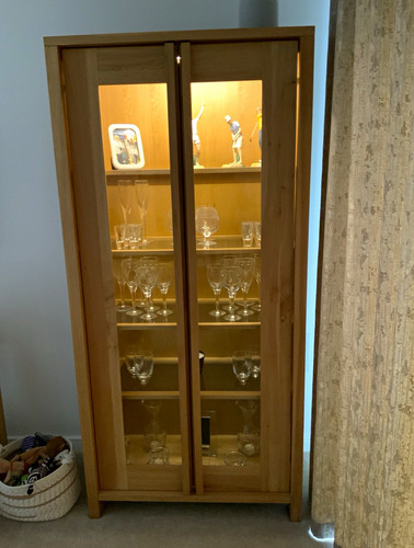 Wood glass brown - wood, display