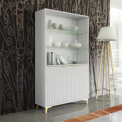 Display cabinet 100cm matt - display,