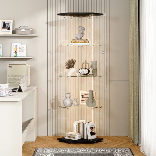 Corner glass display - corner, cabinet