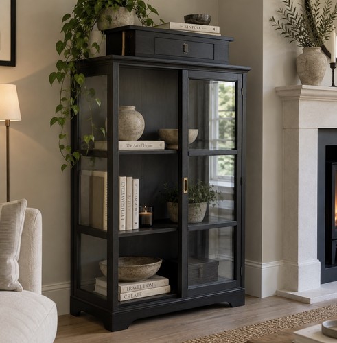 Freestanding display cabinet