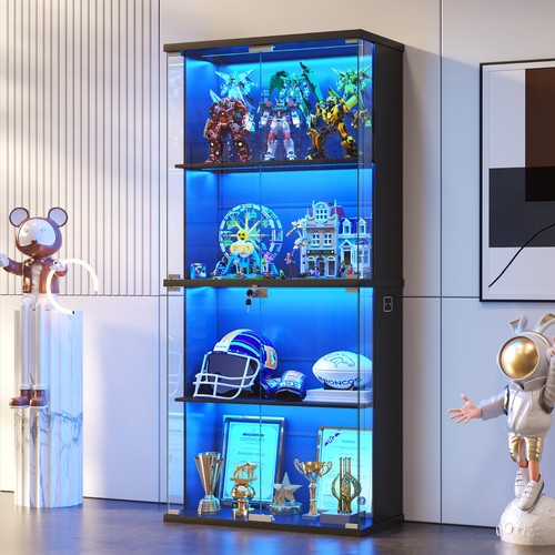 Display cabinet with colour - display, 3-colour
