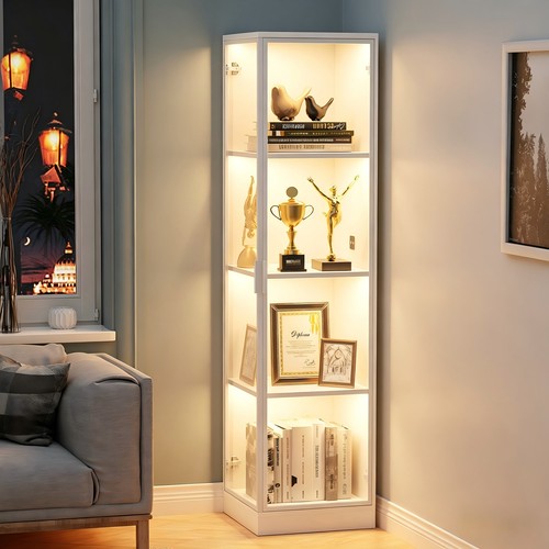Corner display case - corner, with