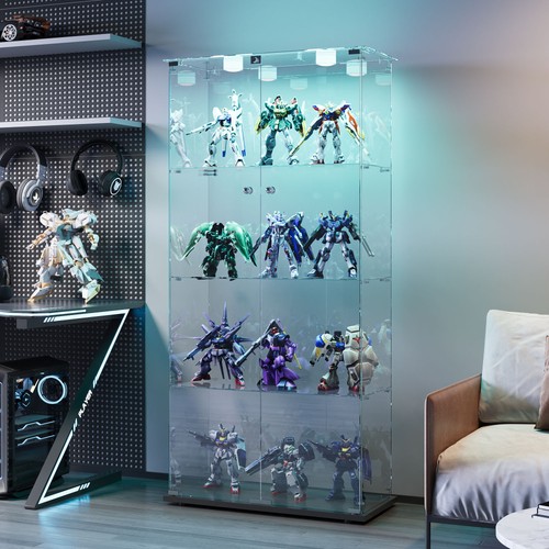 Display cabinet with - with, glass