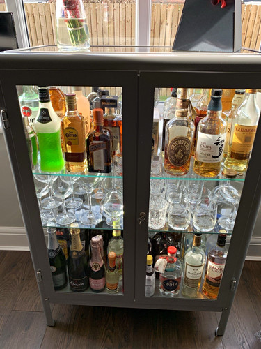 Ikea fabrikor glass display - ikea,