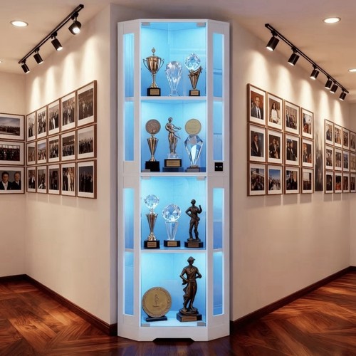 Corner glass display - corner,