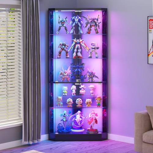 175cm tall corner display - 175cm,