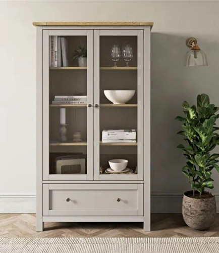 Grey display cabinet glass - display, 2