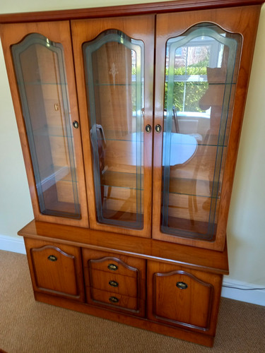 Wood glass freestanding - wood,