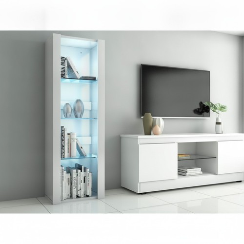 Modern tall display cabinet - modern,