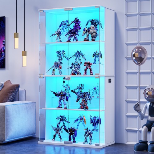 Glass display cabinet with - cabinet,