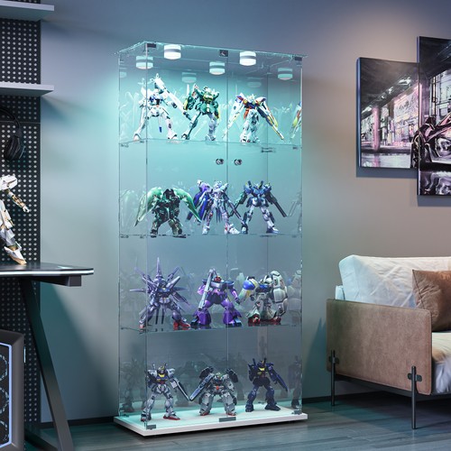 Glass display cabinet with - display,