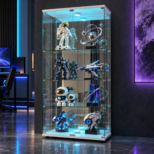 Glass display cabinet - glass,