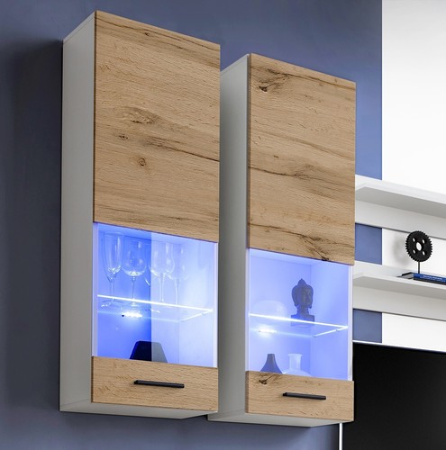 Wall display cabinet - cabinet, glass