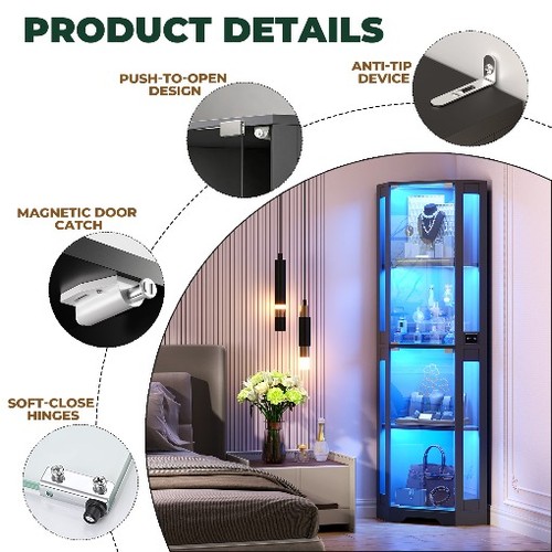 Brottar corner glass - corner,