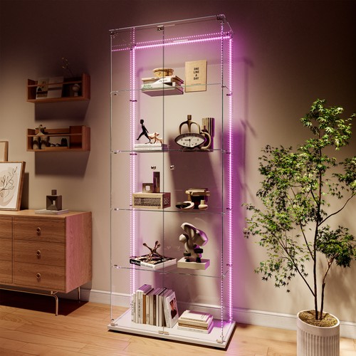 Glass display cabinet with - display,