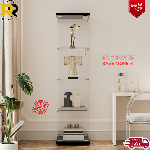 Beauty4u shelf glass display - beauty4u,