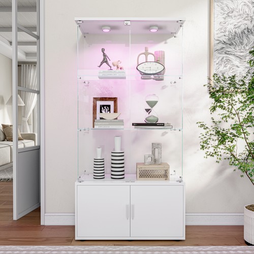 Glass display cabinet - glass,