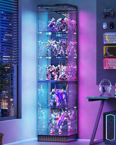 Corner glass display - corner,