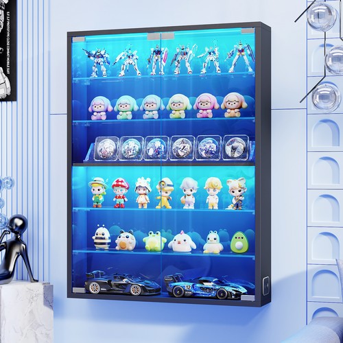 Tier wall mounted display - 6-tier, wall-mounted