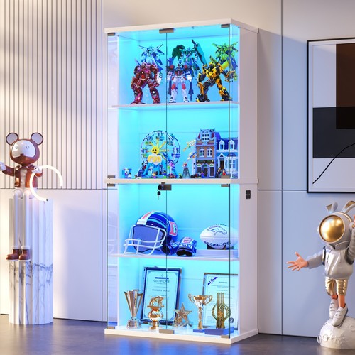 Tier glass display - 4-tier,