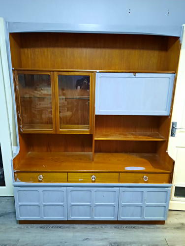 Wood glass display - glass,