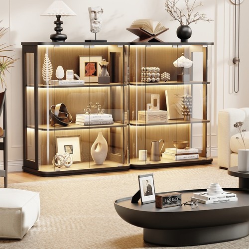 Tier rounded display cabinet - 3-tier,