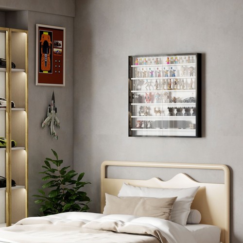 Six shelf display - shelf,